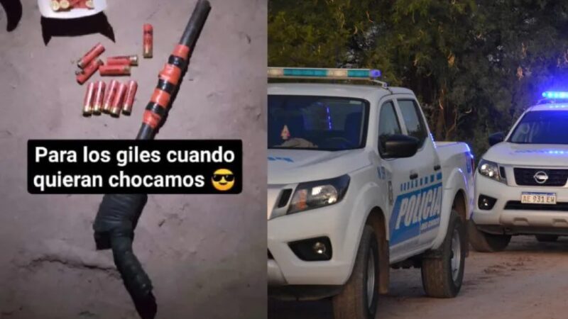 Tres adolescentes de 14 y 16 años salieron a pasear con una tumbera y subieron una foto a Facebook