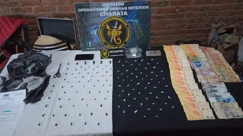 Allanamientos En Corzuela: Gracias Al Can «Rocky», Encontraron 132 Dosis De Cocaína