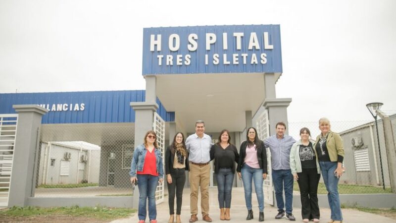 EL GOBERNADOR HABILITÓ LA OBRA DE AMPLIACIÓN DEL HOSPITAL DE TRES ISLETAS