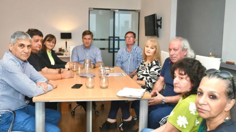 El Frente Gremial se reunió con Leandro Zdero para ratificar la importancia de la pauta salarial lograda