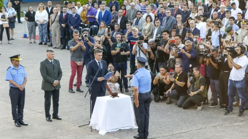 «Que vuelva a sus propios dueños», Zdero devolverá la Escuela de Policía a las Fuerzas policiales