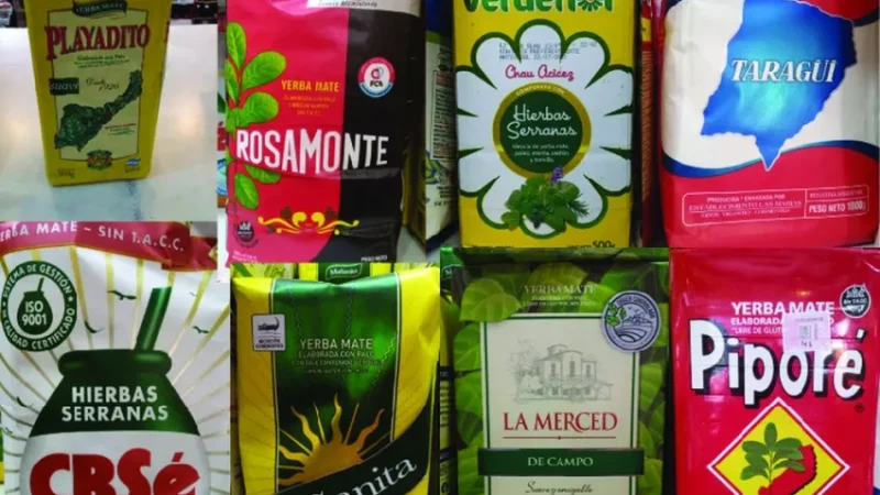 En cuatro años, la yerba regulada en Argentina subió más de 1300%