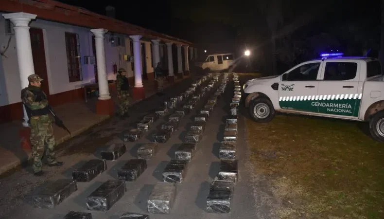 Gendarmería secuestró dos toneladas de marihuana en Clorinda
