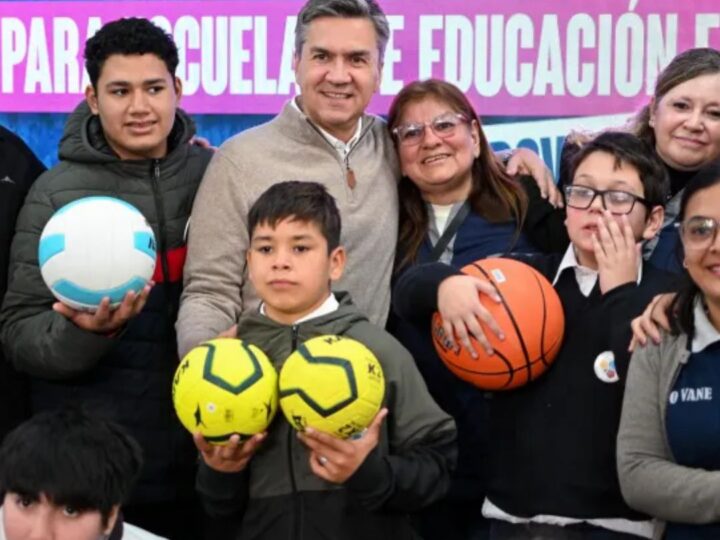 RESISTENCIA: ESCUELAS DE EDUCACIÓN ESPECIAL RECIBIERON ELEMENTOS DE EDUCACIÓN FÍSICA