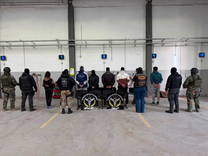 40 allanamientos y 17 detenidos